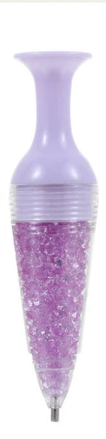 Load image into Gallery viewer, STANDABLE DIAMOND PAINTING PEN PURPLE
